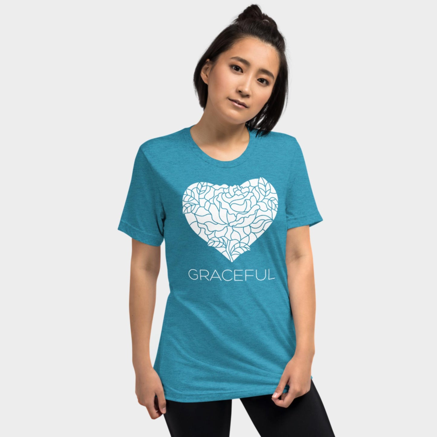 Graceful T-shirt White Design