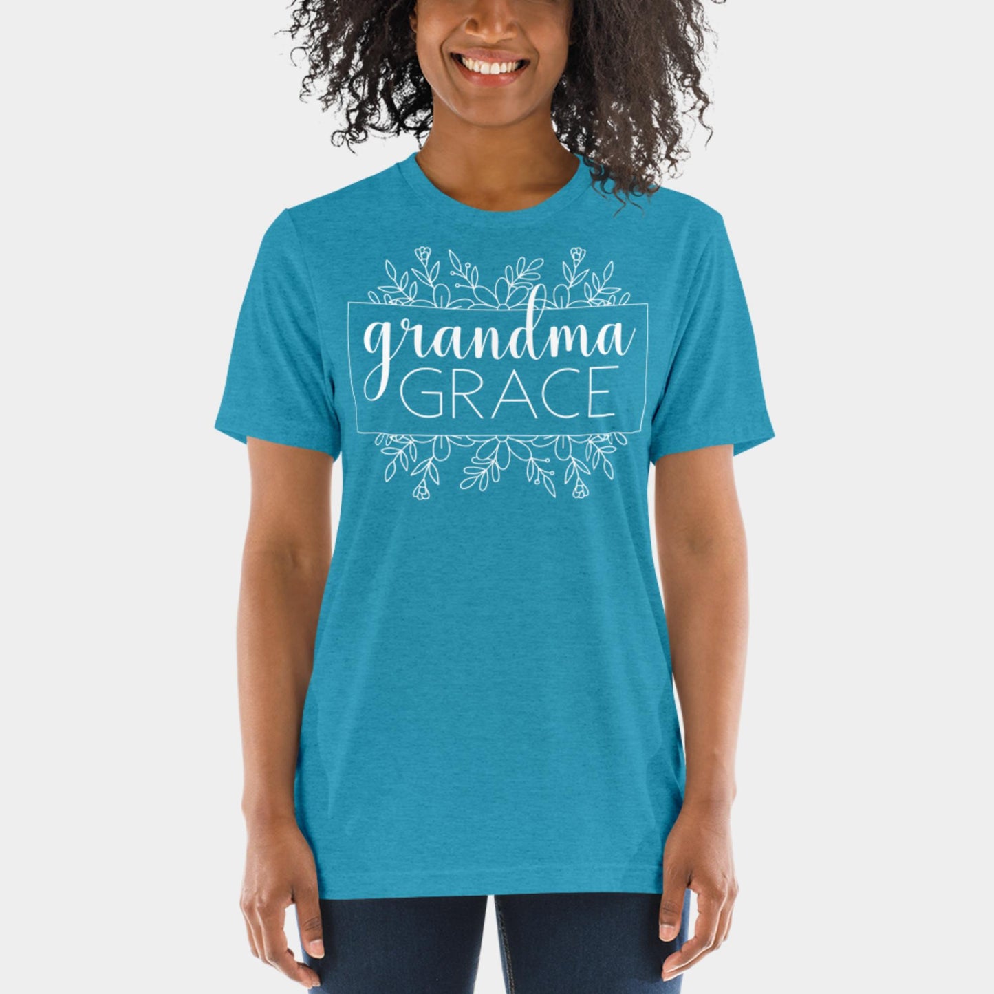 Grandma Grace T-shirt White Design