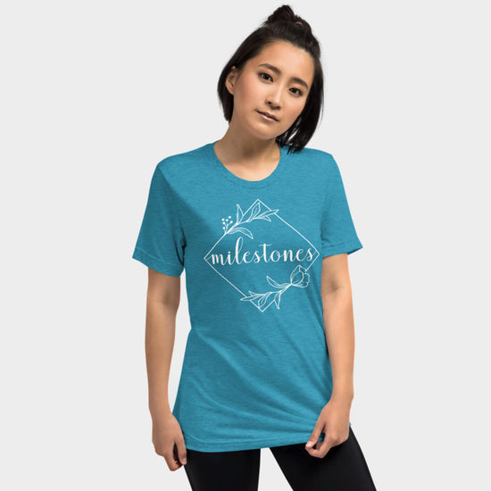 Milestones T-shirt White Design