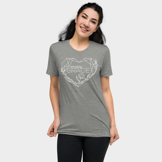 Amazing Grace T-shirt White Design