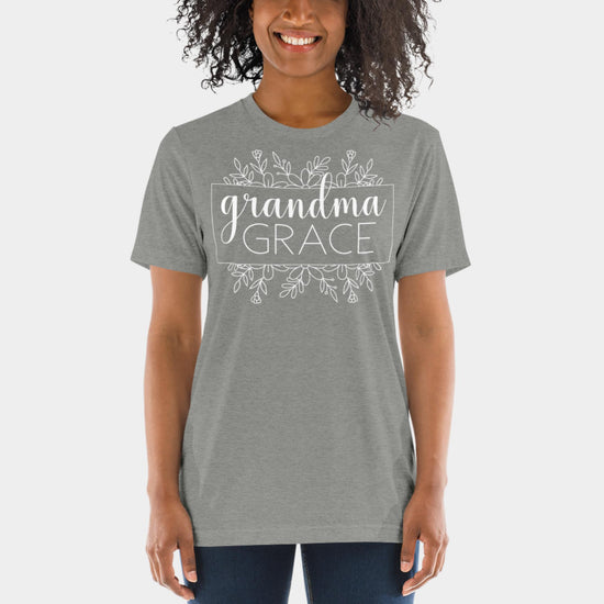 Grandma Grace T-shirt White Design