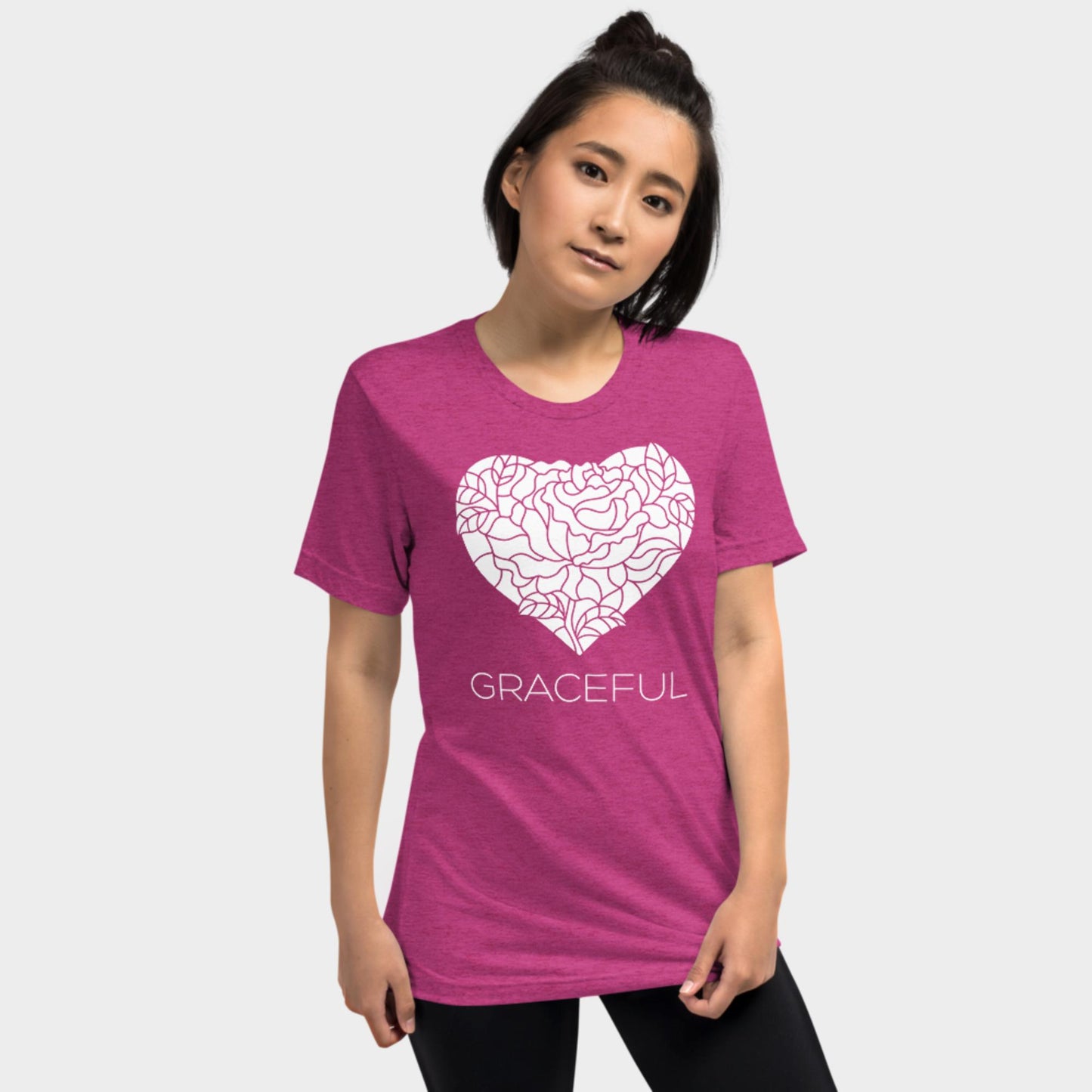 Graceful T-shirt White Design