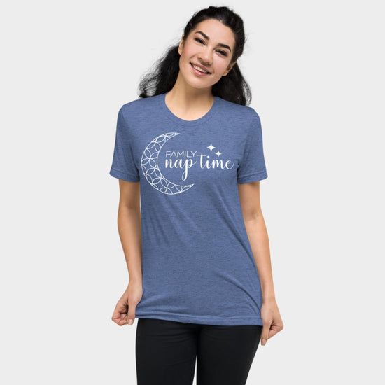 Family Nap Time T-shirt White Design