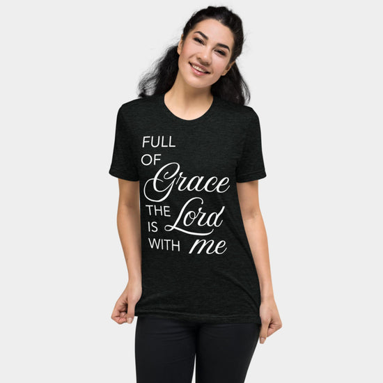 Full of Grace T-shirt White Design