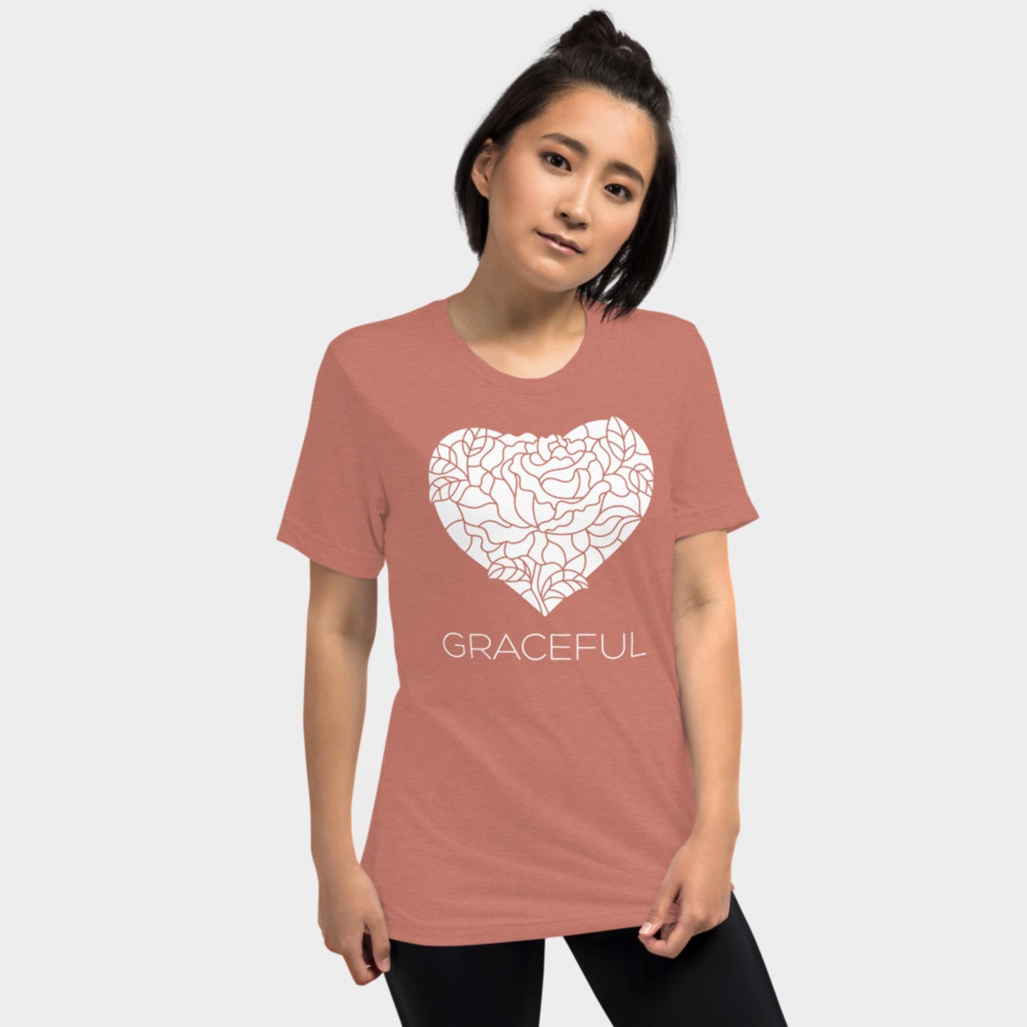 Graceful T-shirt White Design