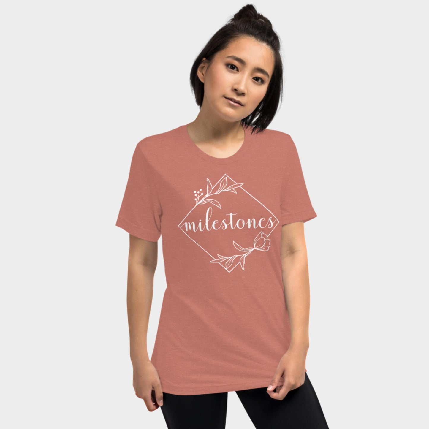 Milestones T-shirt White Design