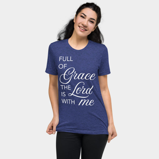 Full of Grace T-shirt White Design