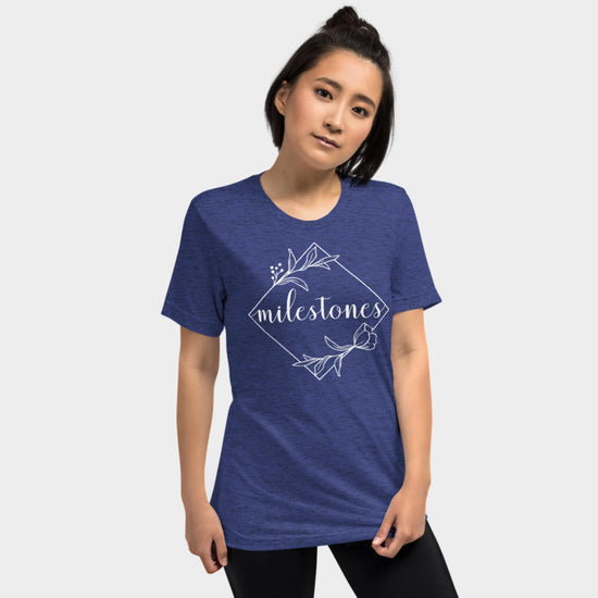 Milestones T-shirt White Design