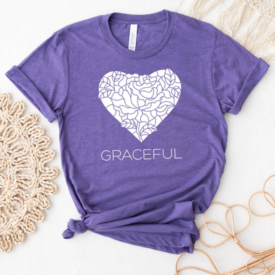 Graceful T-shirt White Design