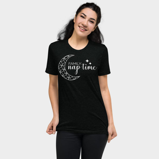 Family Nap Time T-shirt White Design