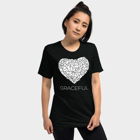 Graceful T-shirt White Design