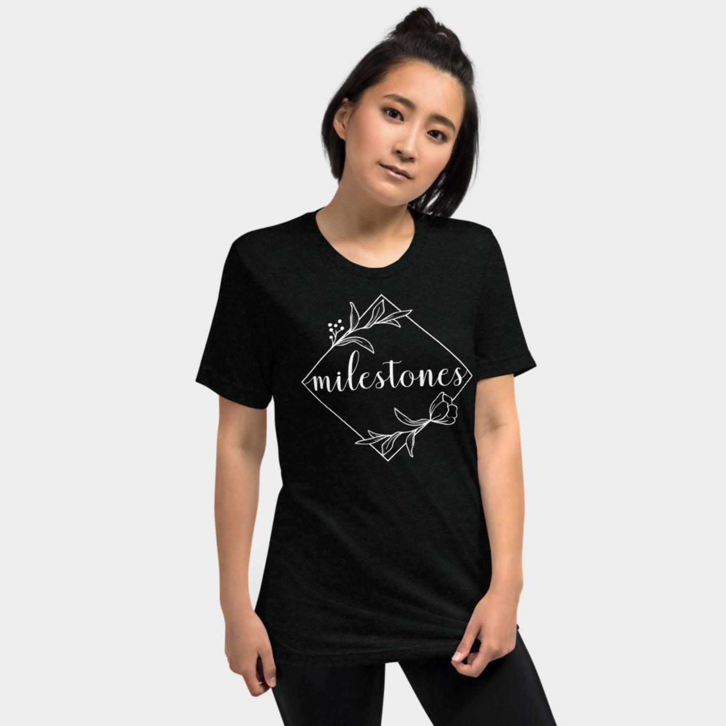 Milestones T-shirt White Design