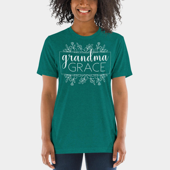 Grandma Grace T-shirt White Design