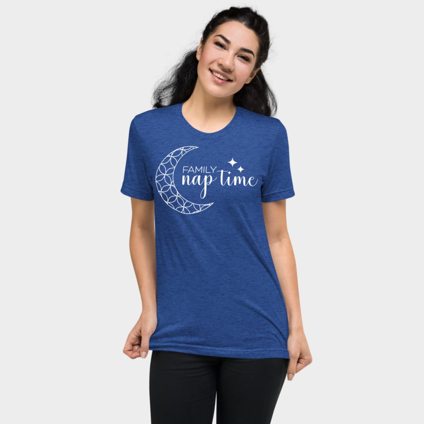 Family Nap Time T-shirt White Design