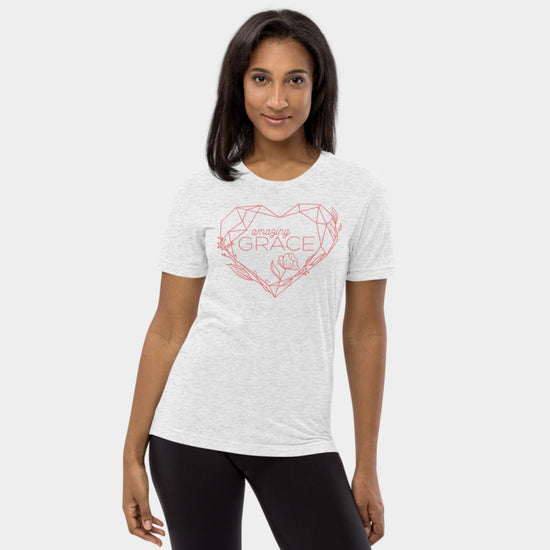 Amazing Grace T-shirt Pink Design